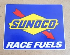 Sunoco Race Fuels 6.75" x 5.25" Sticker Decal