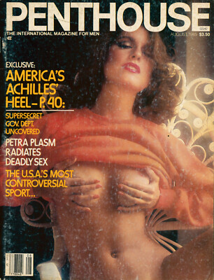 Penthouse August 1985 Petra Plasm America's Achilles Heel GDVG