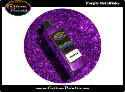 PURPLE Metal Flake 2oz Large - .015 Hex, Custom, HOK, Automotive plasti dip 