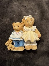Cherished Teddies Bernard  Bernice 1997 Members Only Figurine