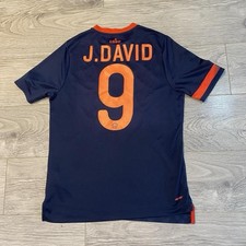 Losc Lille 2023/24 Third Shirt mit J David 9 auf dem Rücken