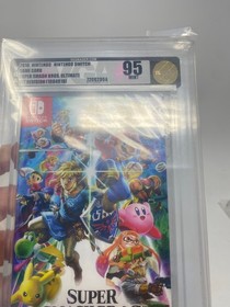Super Smash Bros Ultimate Nintendo Switch Sealed New VGA 95 MINT Graded