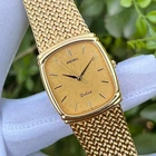 Vintage Seiko Dolce Gold Sparkle Dial Sapphire Japan Men Quartz Watch 7741-5110