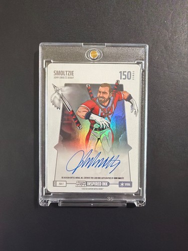 Smoltzie John Smoltz Auto Bo Jackson Battle Arena Inspired Ink 150 Steel JSA-7