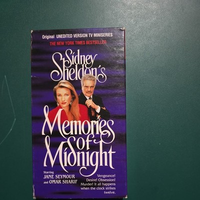 Sidney Sheldon's Memories of Midnight  Tape VHS 1995 Jane Seymour  