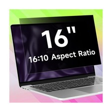 16 Inch 16:10 Laptop Privacy Screen Filter, Anti Blue Light Gla... USA FAST SHIP