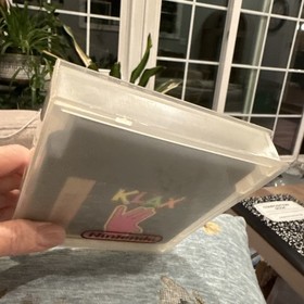 KLAX &mdash; NES Nintendo Original Aut&eacute;ntico Juego de Puzzle Tengen PROBADO CON Estuche AC BONITO
