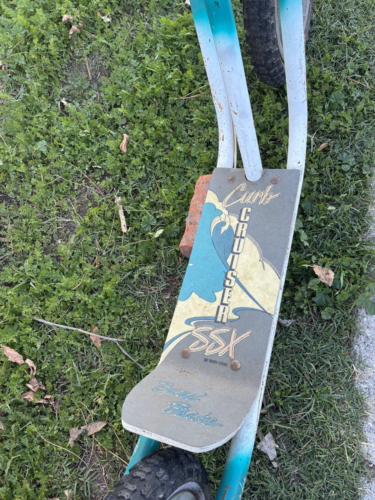 Vintage Curb Cruiser SSX Scooter 1980s Rear drum brake Freestyle old school bmx 