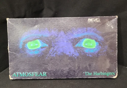 Vintage 1995 Atmosfear ‘The Harbingers’ VHS Nightmare Board Game by Mattel
