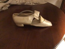 Bally Seidenschuhe ungetragen Gr.38 aus 1930 zum Färben