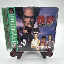 Tekken 2 (Sony PlayStation 1, 1996) PS1 Green Label CIB W/ Registration Card