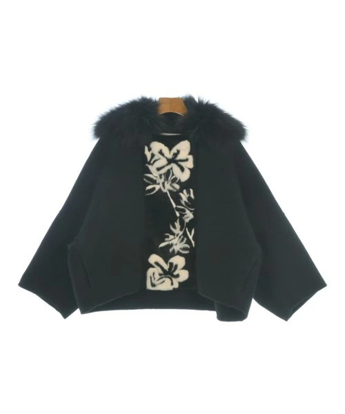 FENDI Women's Black Coat Size 40 Used