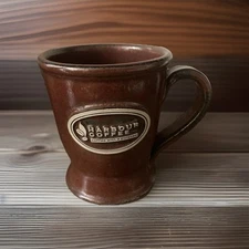 Sunset Hill Stoneware Harbour Coffee Brown Coffee Tea Ceramic Mug Made In USA