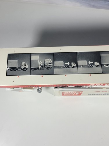 VTG PROCESSED PLASTICS COMPANY 18 WHEELER BIG RIG PLASTIC TOY SET #2250 BOXED - Picture 21 of 21