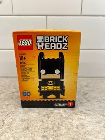 LEGO Brick Headz DC - Batman 41585, Batgirl 41586, Robin 41587, Joker 41588 LOT