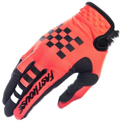 Fasthouse Elrod Formula Mens MX Offroad Gloves Coral