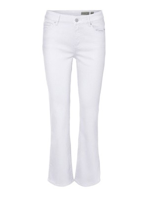 Vero Fashion Wild Sheila Mr Kick Flare - Hose weiß - Größe S Bekleidung