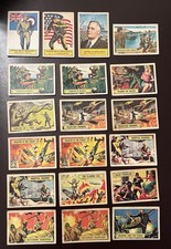 Lot of 30 Vintage 1965 A&BC Battle of World War II Gum Cards