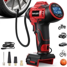 Cordless Tire Inflator Air Compressor for Milwaukee 18V Battery, 160PSI Portable
