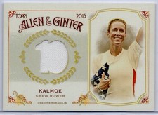 2015 Topps Allen & Ginter #FSRB-MKA Megan Kalmoe Memorabilia Card