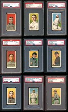 1909 T206 All-PSA Near Complete Set / Lot 3.5 - VG+ 5293412 (468 / 525 cards)