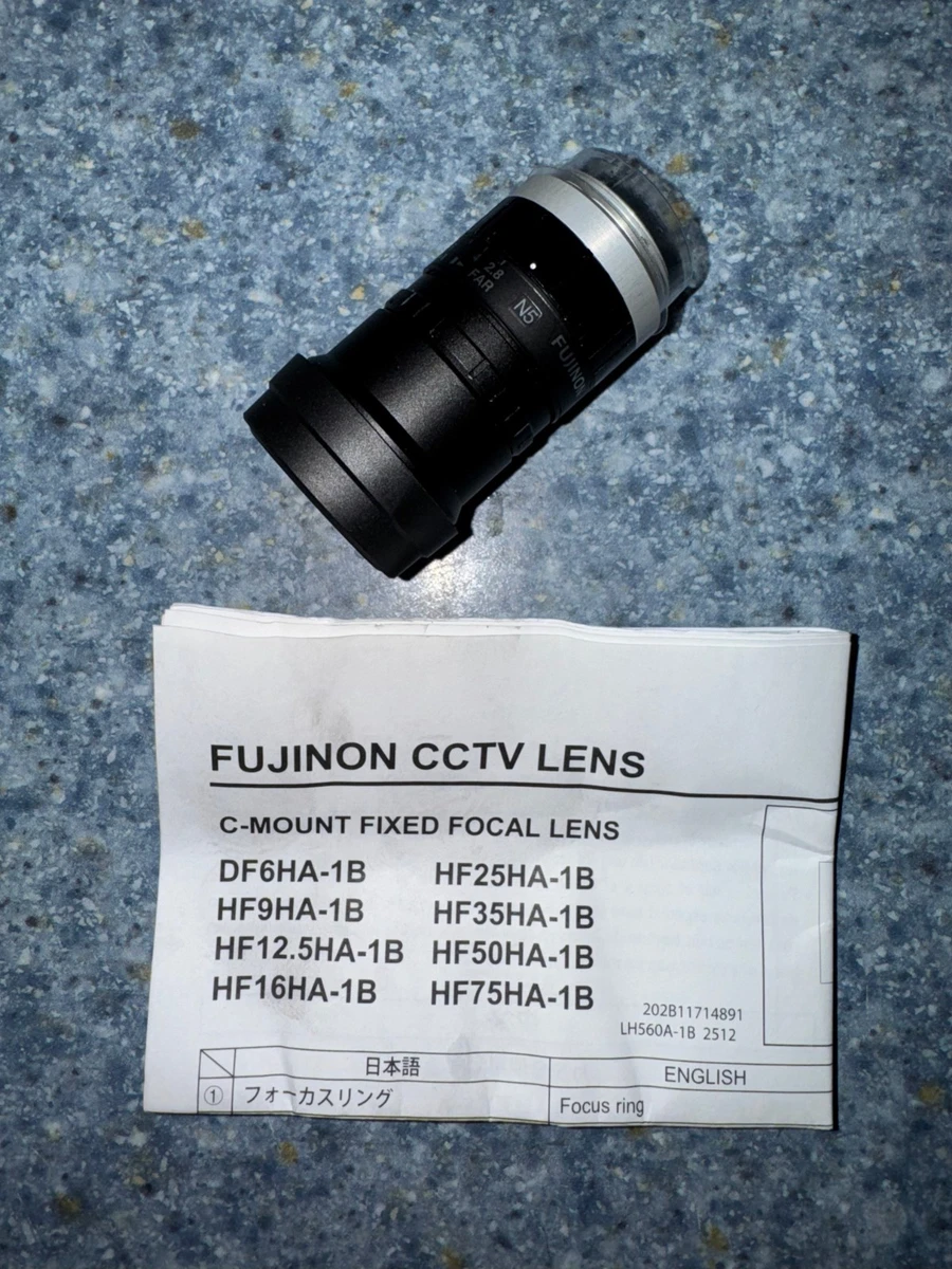 Fujinon 75mm Focal Camera Lenses for sale | eBay