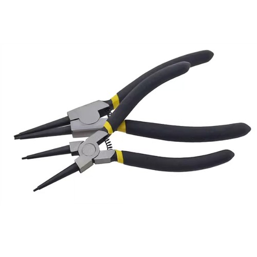 Circlip Pliers 6 Inch 7 Inch Internal External Straight Bent Nose Tip Snap Ring - Picture 8 of 19