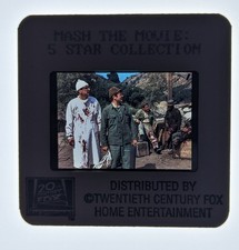 Original MASH THE MOVIE Studio Stamped 35mm Slide DAVID ARKIN Gary Burghoff #2