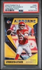 2020 PANINI ROOKIES & STARS AIRBORNE GOLD #AB1 PATRICK MAHOMES II 5/10 PSA 10