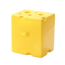 Butter Block Cheese Container Easy to Use Cheese Holder Crisper Container