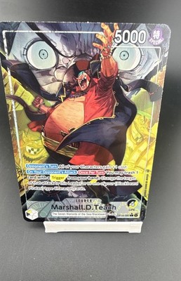 Marshall.D.Teach (080) (Alternate Art) OP16-080 The Time of Battle Foil
