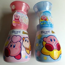 Biore u Foam Stamp Hand Soap Kirby Design 240ml x 2 Star Heart Japan 2025 NEW