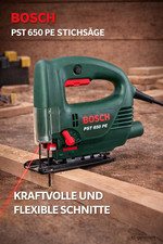 BOSCH PST 650 PE Stichsäge 470 W + Koffer #C