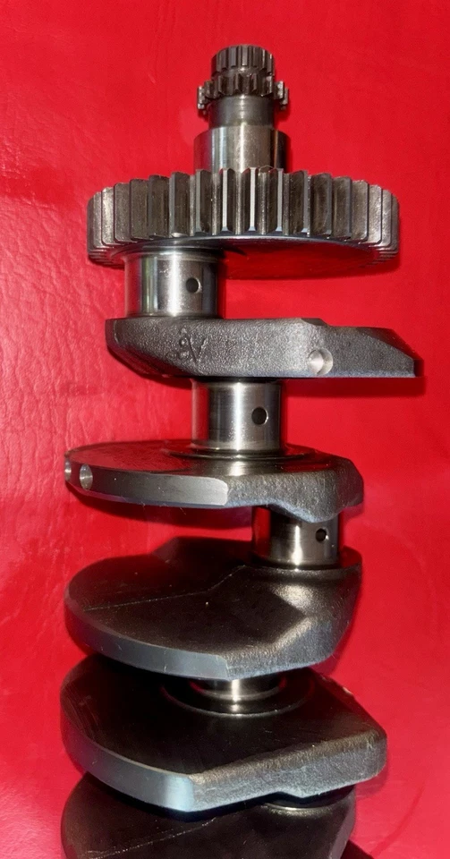 Kawasaki Ninja ZX6R ZX636 2003 2004 OEM motor cigüeñal cigüeñal eje Foto 3 de 4