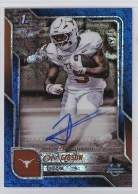 2025 Bowman U Chrome Blue Mini-Diamond Refractor 90/150 Jerrick Gibson Auto 0j3l