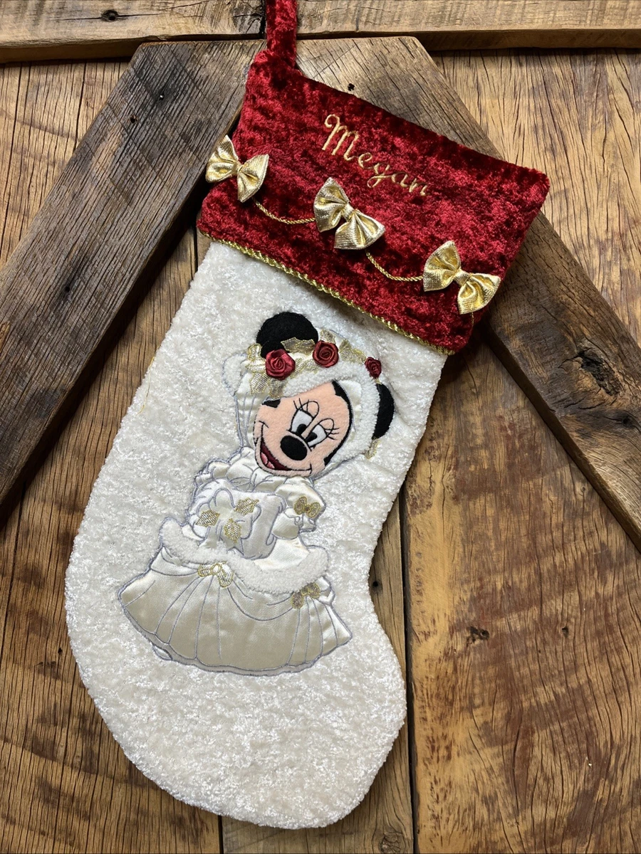 25+ Minnie Mouse Disney Holiday Stockings (1968-Now) for sale