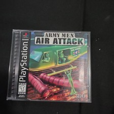 Army Men: Air Attack (PlayStation 1 PS1) CIB Black Label TESTED 