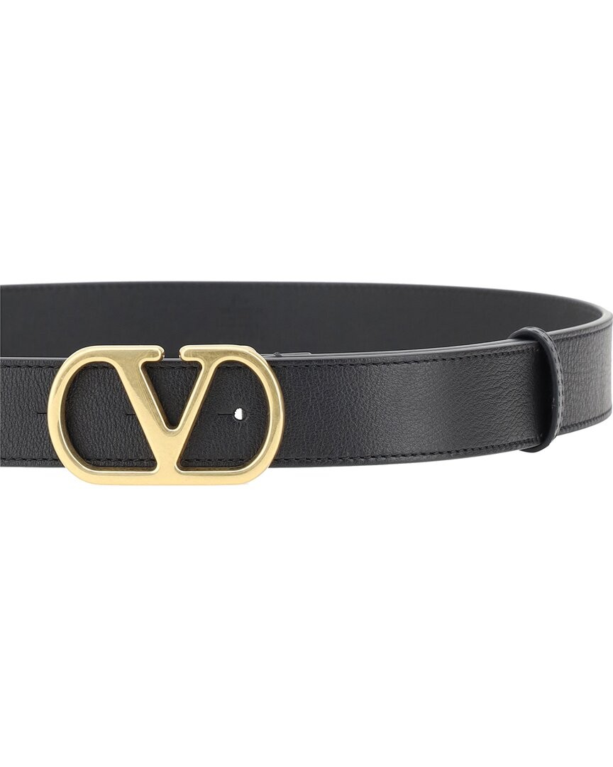 Valentino Vlogo Signature Leather Belt Women's thumbnail 3