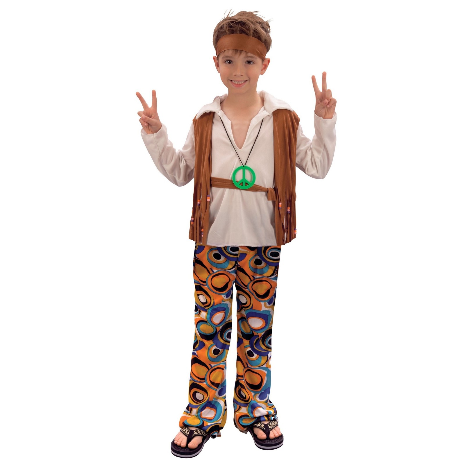 Bristol Novelty Disfraz de Hippie Infantil (BN950)