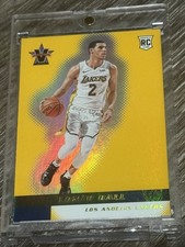 2017-18 GOLD Panini Vanguard Lonzo Ball Gold ROOKIE CARD RC 9/10 Lakers 💎🔥🔥