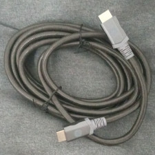 Braided HDMI Cable HDMI Standard Male to Male 1:1 Black/Gray Under 10ft