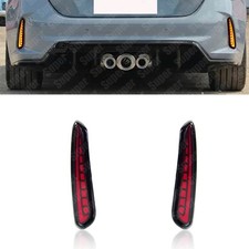 For Honda Civic Type R 2023-2026 LED Rear Fog Light Tail Bumper Light Brake Lamp