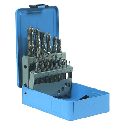 Century Drill & Tool 15-Piece Pro Grade Cobalt Fractional Drill Bit Set