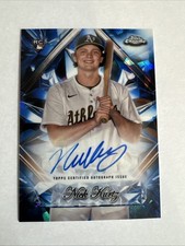 2025 Topps Chrome Update Sapphire Nick Kurtz Sapphire Selection Auto RC A’s 🔥🫡