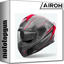 AIROH HELMET FULL-FACE MOTORBIKE SP2SH55 SPARK 2 SHADOW RED GLOSS SZ. XXL