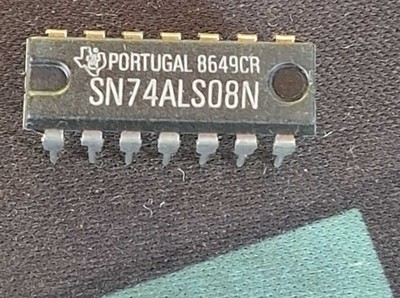 SN74ALS08N  || Texas Instruments ||  Dip14 | New Original || 5 pcs
