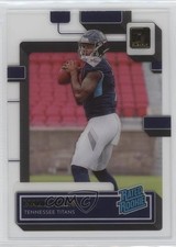 2022 Panini Clearly Donruss Rated Rookie Gold Malik Willis #53 07lk