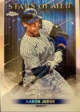 2022 Aaron Judge Topps Chrome Stars of the MLB Refractor- New York Yankees