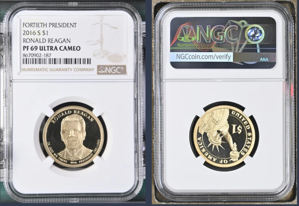 Grade PR 69 NGC Presidential Dollar Coins (2007-Now) for sale | eBay