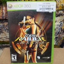 Tomb Raider Anniversary - Microsoft Xbox 360 Original Remake Complete CIB!